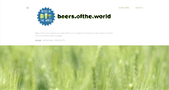 Desktop Screenshot of beersoftheworld.org