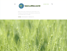Tablet Screenshot of beersoftheworld.org